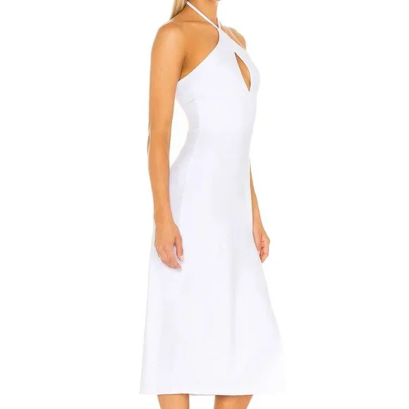 Susana Monaco | Dresses | Susana Monaco Halter Open Front Midi Dress |  Poshmark
